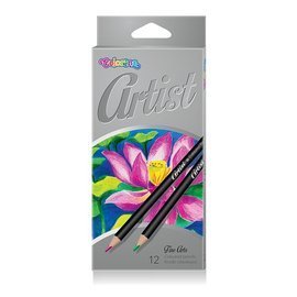 Artist Coloured pencils 12 colours Colorino Kids 65498PTR