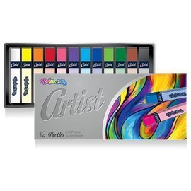 Artist Soft pastels 12 colours Colorino Kids 65238PTR