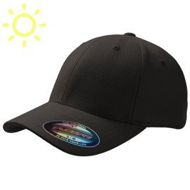 Baseball cap FLEXFIT BLACK S/M