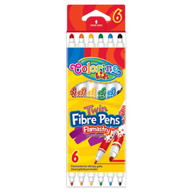 Junior Fibre pens 6 colours Colorino Kids 34593PTR