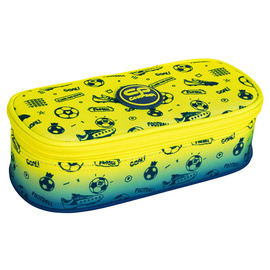 Pencil case CoolPack Campus Camo Mesh Yellow 98410CP No. B62068