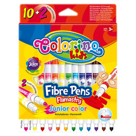 Round tip markers 8 colours Colorino Kids 32100PTR