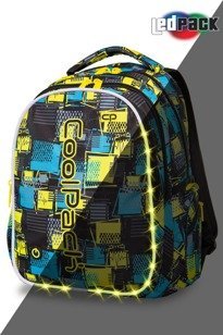 School backpack Coolpack  Joy L LED Squares 97161CP A21213