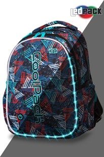 School backpack Coolpack Joy L LED Triangles 97031CP A21212