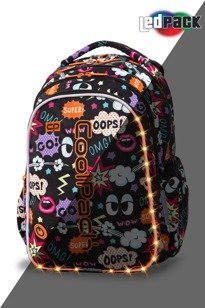 School backpack Coolpack Joy M LED Comics 94481CP A20202