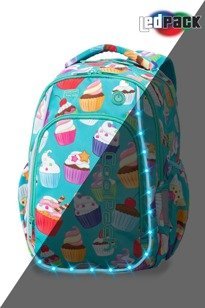School backpack Coolpack Strike S LED Cupcakes 94528CP A18203