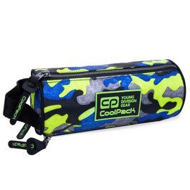 Three zippers pensil pouch CoolPack Omni Camo Fusion Yellow 15561CP nr B68094