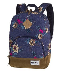 Urban backpack Coolpack Classic Blue Denim Flowers 12379CP nr A094