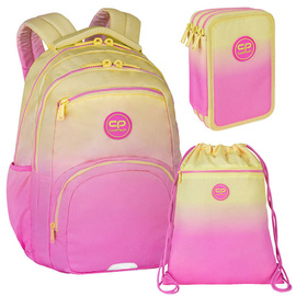 Zestaw młodzieżowy Coolpack 2018 Ruby Pink - plecak Ruby i piórnik Tube