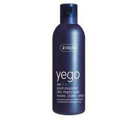 Ziaja Yego żel pod prysznic dla mężczyzn 3 W 1 do ciała twarzy i włosów 300 ml