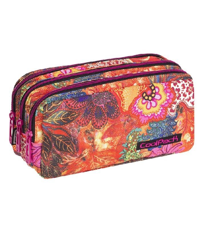 Triple decker pencil case Coolpack Primus Flower Explosion 80702CP nr ...