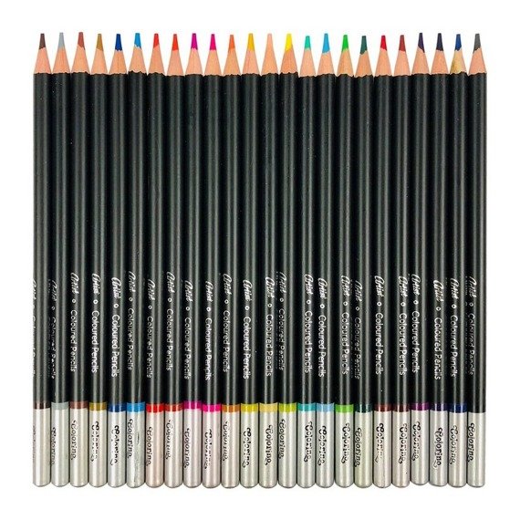 Artist Coloured pencils 24 colours Colorino Kids 65221PTR