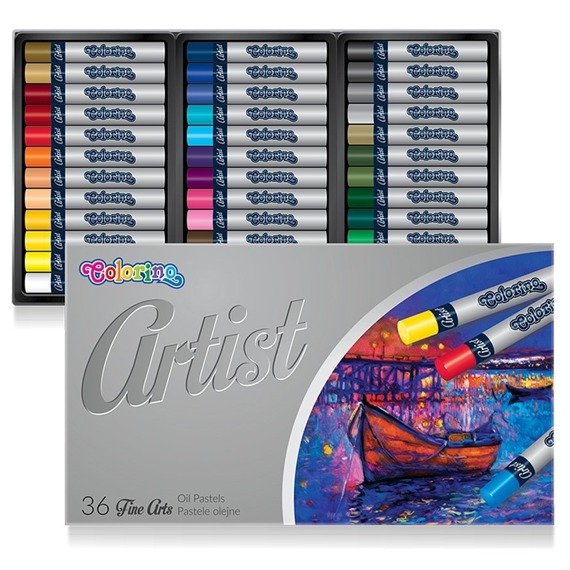 Artist Oil pastels 36 colours Colorino Kids 65726PTR
