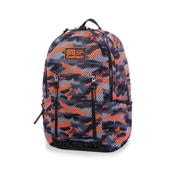 Backpack CoolPack Impact II Camo Mesh Orange 98472CP nr B31069