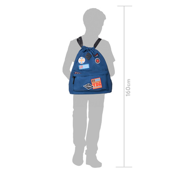 Backpack CoolPack Urban Badges Black 38470CP No. B73055