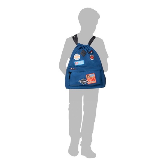 Backpack CoolPack Urban Badges Black 38470CP No. B73055