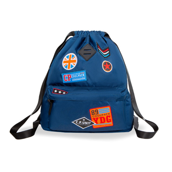 Backpack CoolPack Urban Badges Blue 26255CP No. B73053