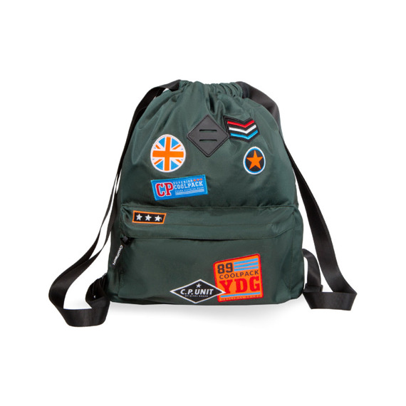 Backpack CoolPack Urban Badges Green 26262CP No. B73054