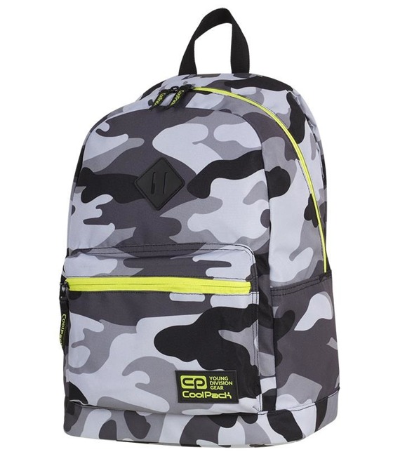 Backpack Coolpack Cross Camo Yellow Neon 91534CP nr A366