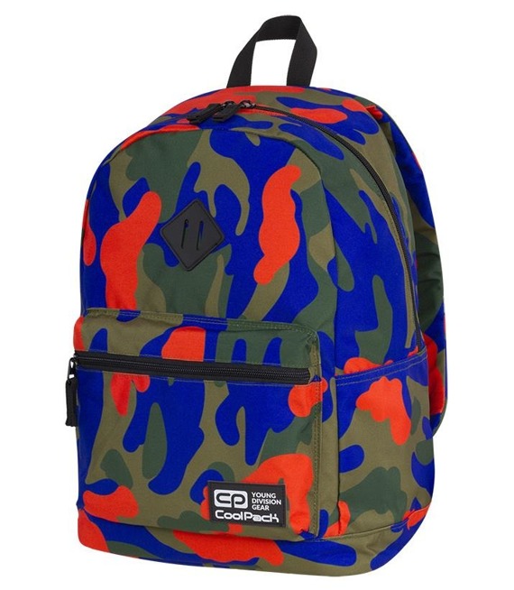 Backpack Coolpack Cross Camouflage Tangerine 91473CP nr A340