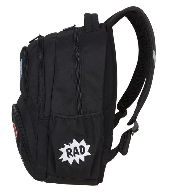 Backpack Coolpack Dart Badges Girls Black 93859CP