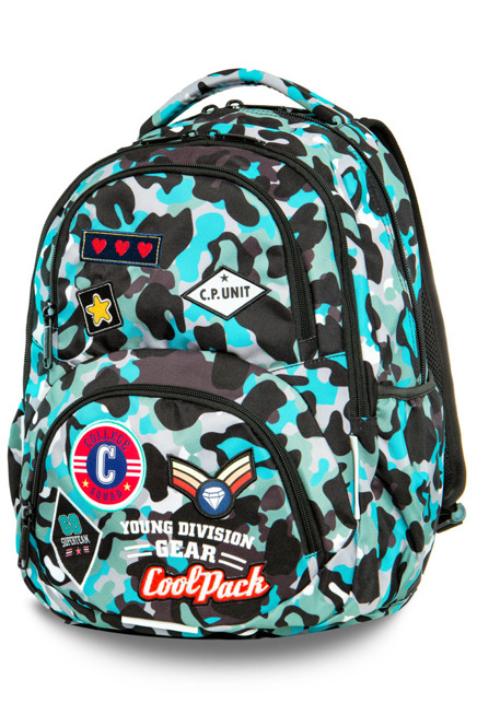 Backpack Coolpack Dart Camo Blue Badges 24152CP A29113