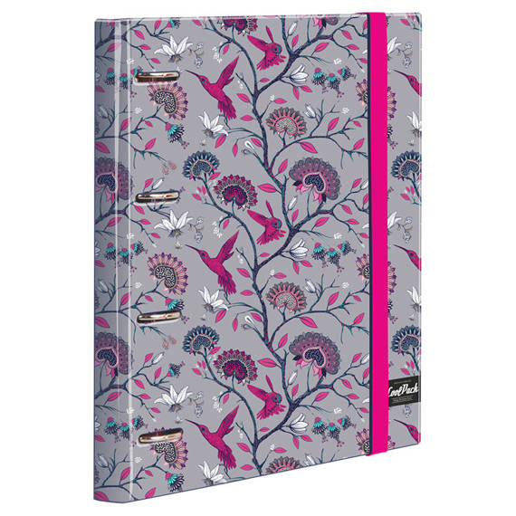 Binder A4 Coolpack Ring Book Pink Sharks 87100CP nr A268