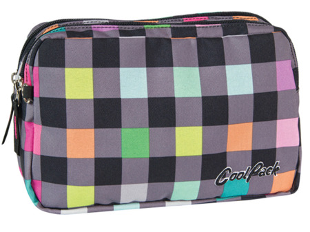 Cosmetic bag Coolpack Florida Pastel check 47203CP nr 128