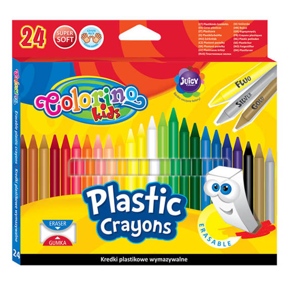 Crayons 12 colours Colorino Kids 13314PTR/1