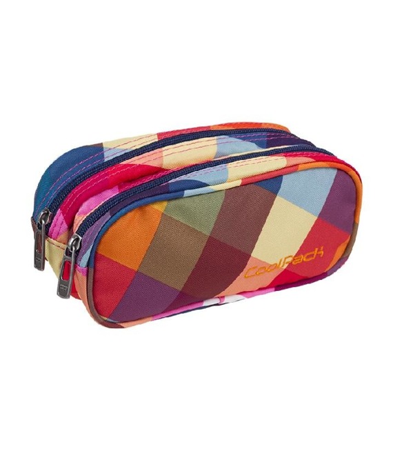 Double decker pencil case Coolpack Clever Candy Check 82492CP nr A532