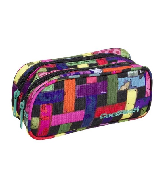 Double decker pencil case Coolpack Clever Ribbon Grid  87964CP nr A299