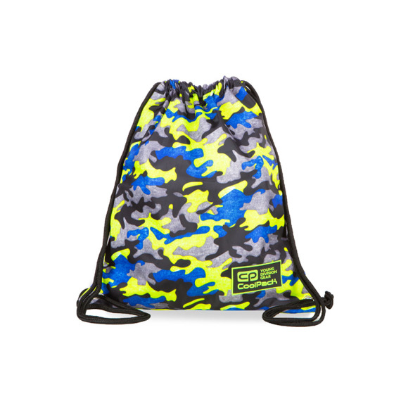 Gymsack CoolPack Sprint Line Camo Fusion Yellow 14083CP nr B74094