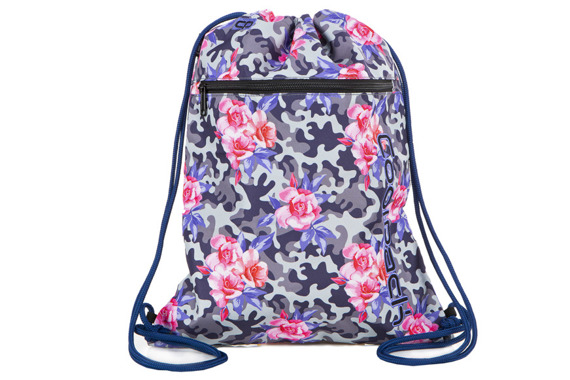 Gymsack Coolpack Vert Camo Roses 96690CP A70209