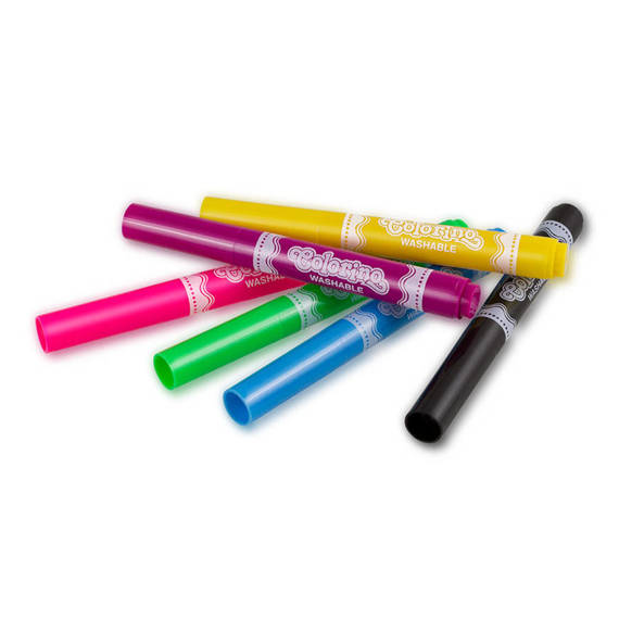 Jumbo Conical tip markers 8 colours Colorino Kids 32131PTR