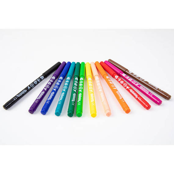 Markers 12 colours Colorino Kids 14588PTR/1