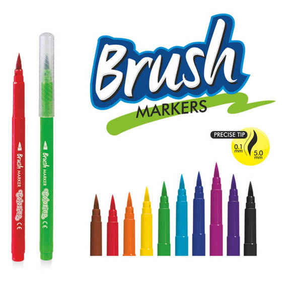 Markers 12 colours Colorino Kids 14588PTR/1