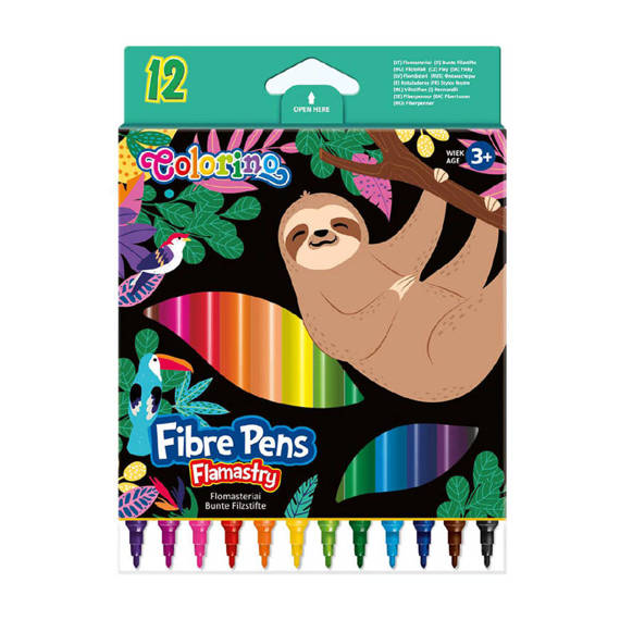 Markers 12 colours Colorino Kids 14588PTR/1