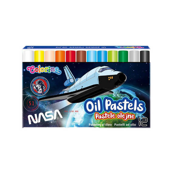 Oil pastels 12 colours Colorino Kids 14052PTR/1