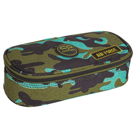 Pencil case CoolPack Campus Camo Mesh Yellow 98410CP No. B62068