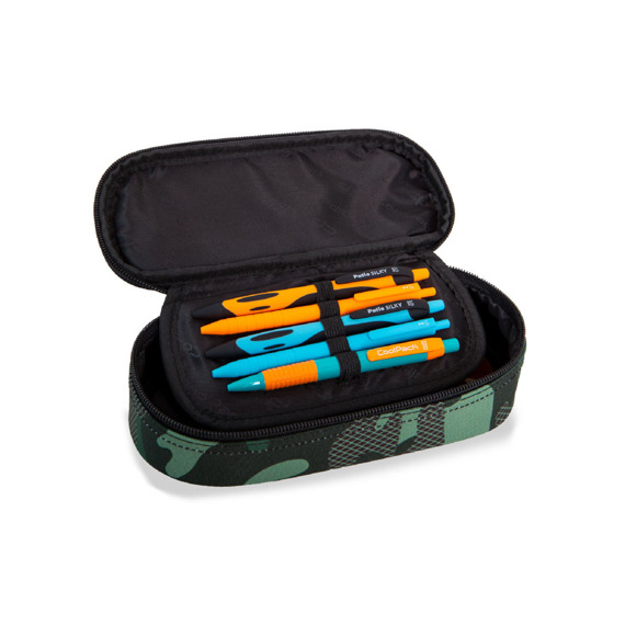 Pencil case CoolPack Campus XL Electric Green 21274CP No. B63099