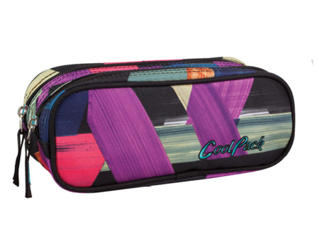 Pencil case Coolpack Clever Color strokes 78009CP No. 675