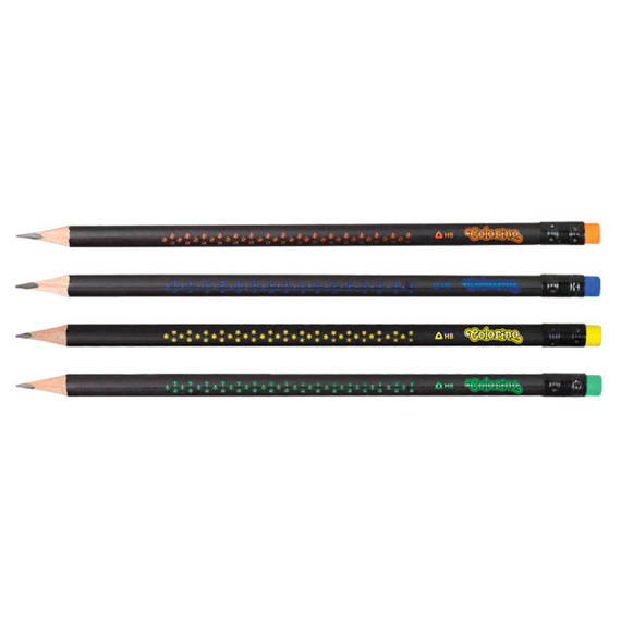 Pencils with eraser 12 pcs. Colorino Kids 39514PTR/1