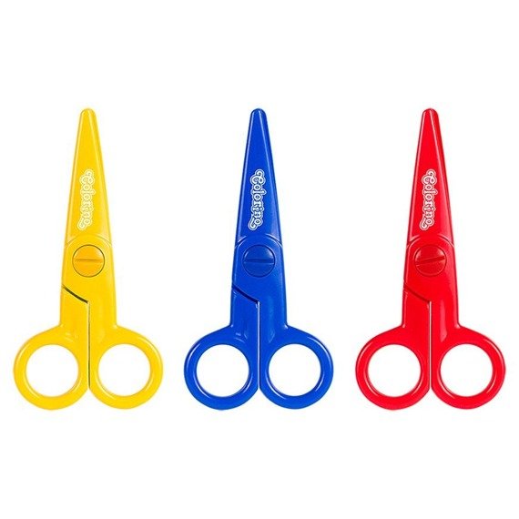 Plastic scissors  Colorino Kids 92562PTR