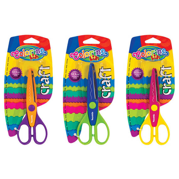 Plastic scissors Octopus Colorino Kids 37275PTR