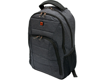 Plecak na laptopa New Bags szary R-649