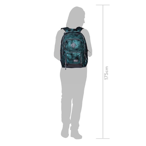 School backpack CoolPack Unit Army Ocean Green 98991CP nr B32073