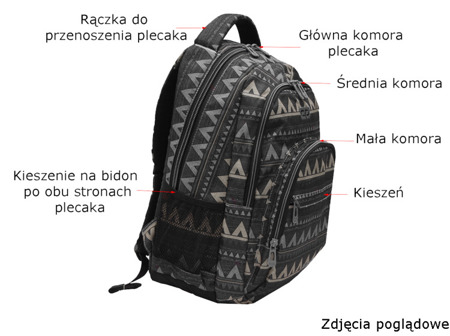 School backpack Coolpack Basic Flashing lava 70409CP nr 945