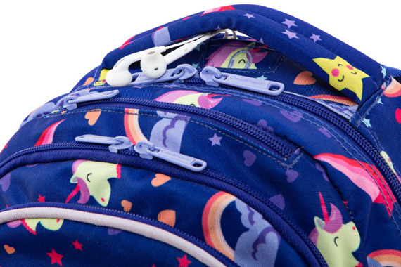 School backpack Coolpack Joy M LED Unicorns 94849CP A20208