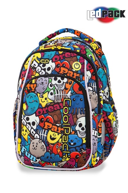 School backpack Coolpack Strike S LED Cartoon 94344CP A18200