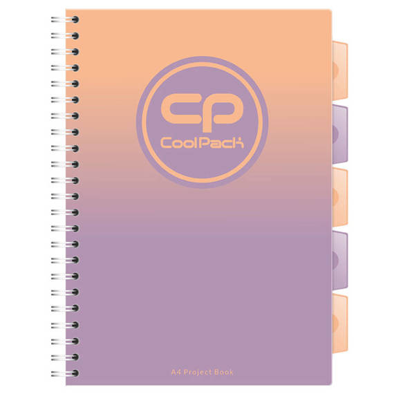 Spiral note book A4 Coolpack Black 94108CP